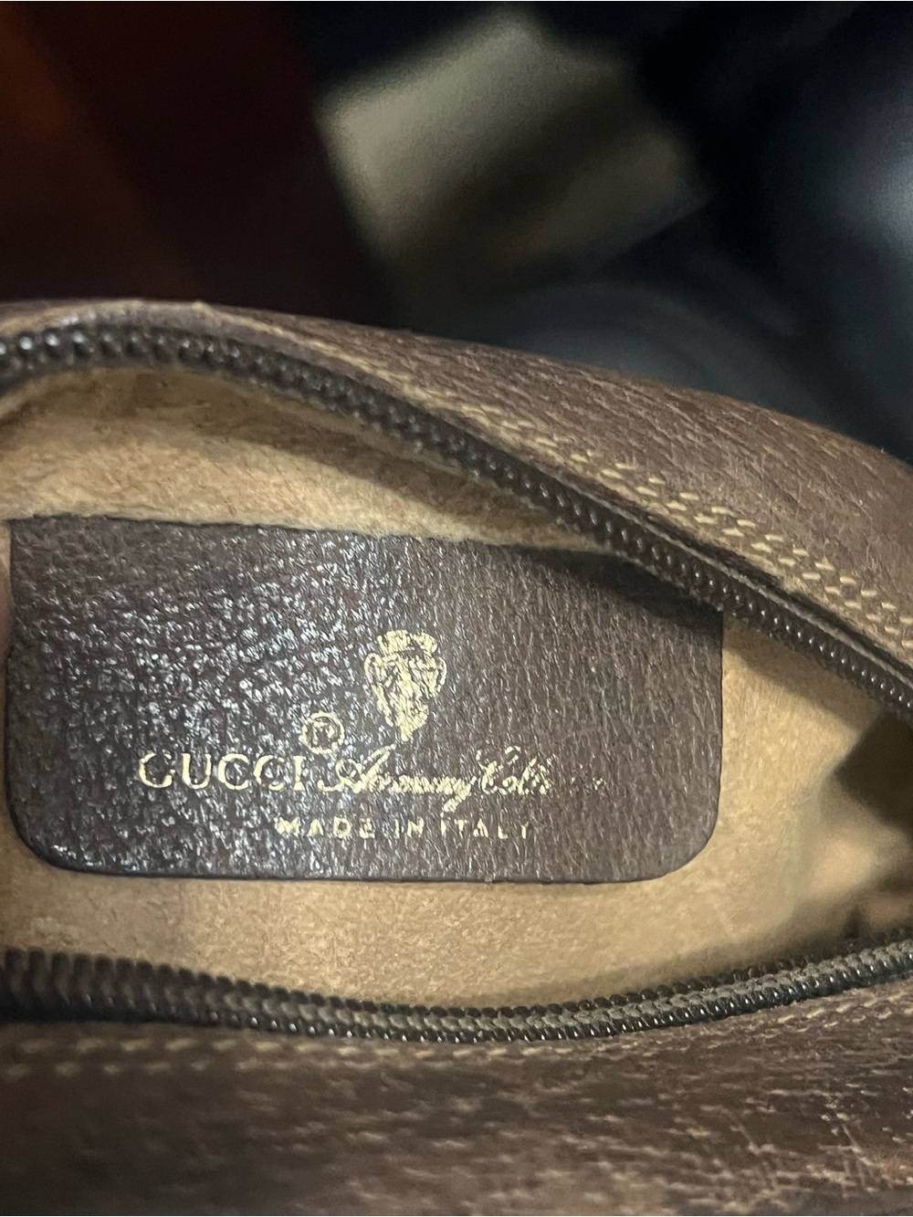 Gucci Brown GG Canvas Crossbody Bag VINTAGE - Picture 15 of 15